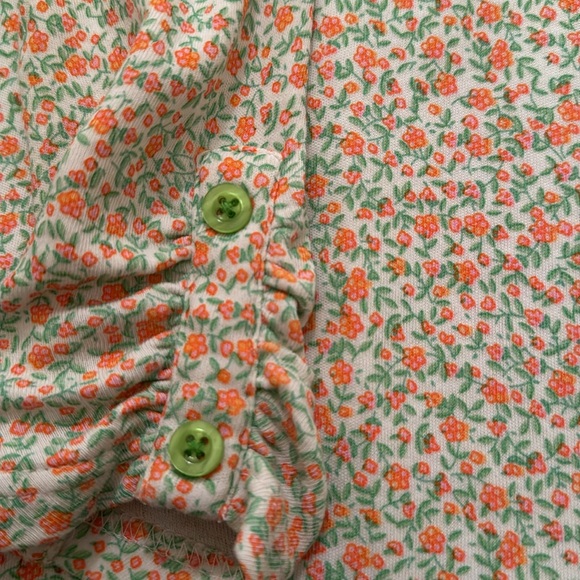 NWOT Eyelet & Ivy Sophie Top in Harvest Floral size 7, but appears to be a 6 - Picture 6 of 6